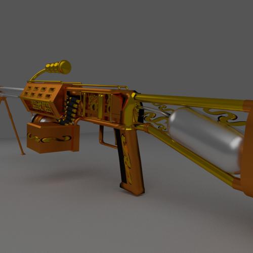 Steampunk Machine Gun preview image